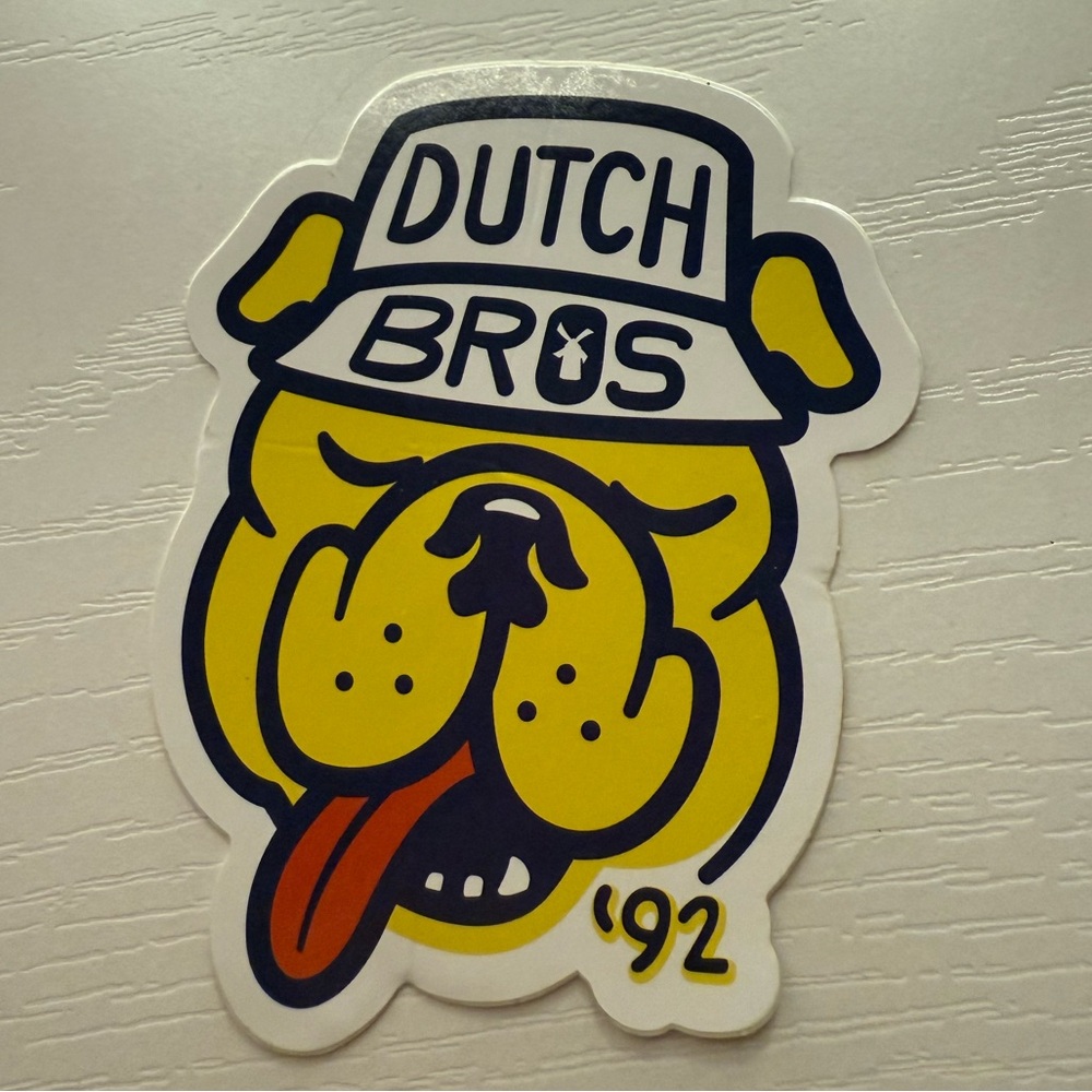 Dutch bros sticker